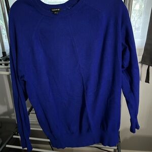 Torrid Womens Vibrant Blue Crewneck Sweater